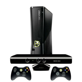 Xbox 360 slim ۳۲۰gb 2c kineckt | کارکرده فول بازی